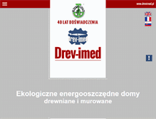 Tablet Screenshot of drevimed.pl